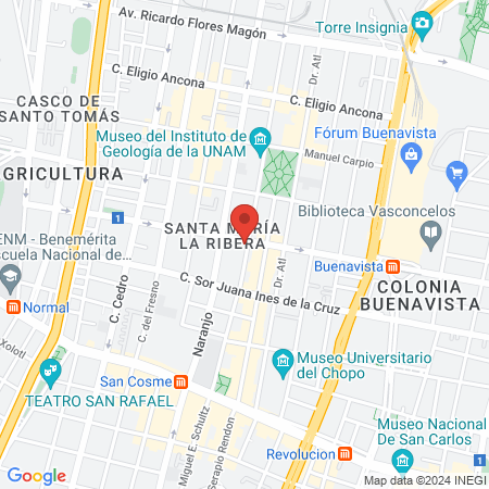 Avícola Veterinaria Santa María S.A. map