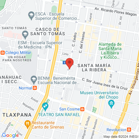 Hospital Veterinario Dr Roberto Jiménez map