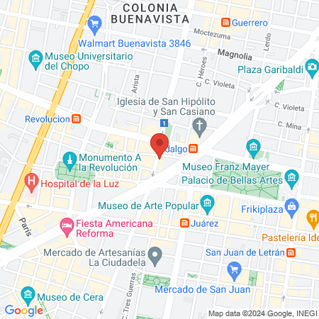 Estética canina Canito map