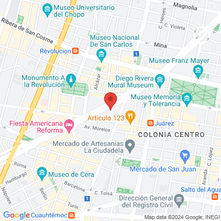 Cumes Salud Integral map