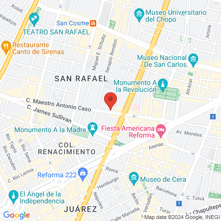 The Iconic Box Reforma map