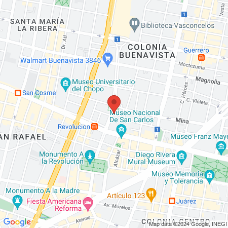 BARBERIA Y SALON 5SIETE5 map