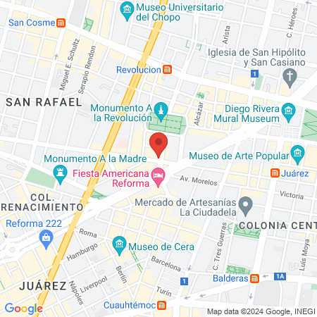 Dentista UNAM Cristopher Román Martínez Ornelas map