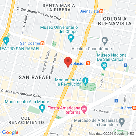 Doctor González A.C.osta Marco Antonio map