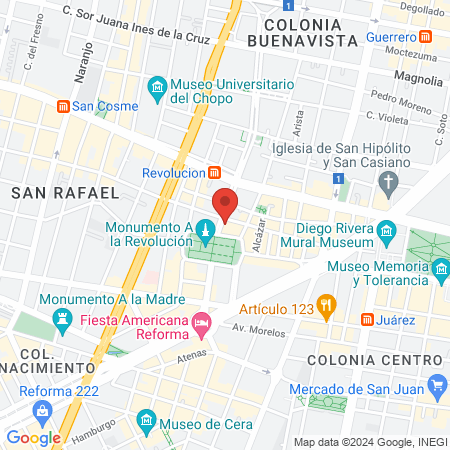 Iala Laura Viñals Rodriguez Ginecólogo Obstetra Cuauhtémoc map