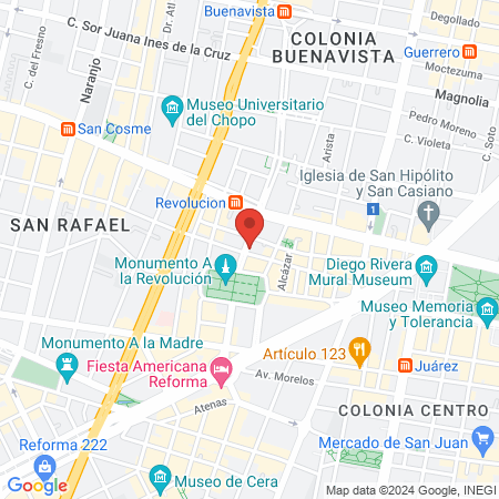 Consultorio Ginecología map