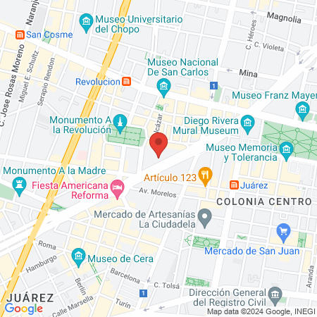 CARDIORED "CARDIOLOGIA Y REHABILITACION CARDIACA" map