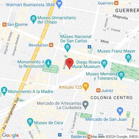 Consultorio Médico map