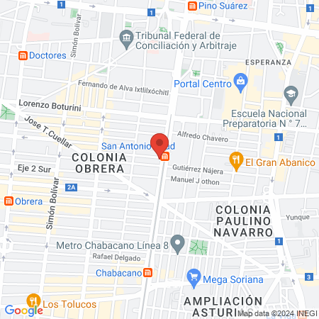 Caprichosa Studio Nails map