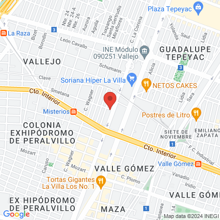 SUNRISA Consultorio Dental - Dentista map