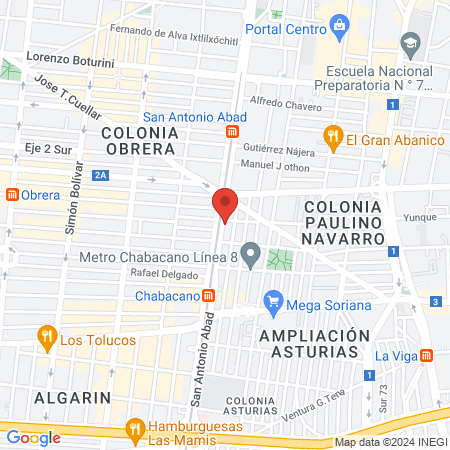 Leon Amezcua Beatriz Eugenia map