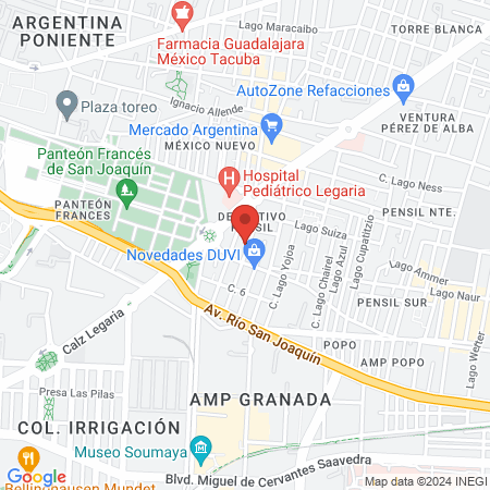 Valeria & Maui Servicios de Depilación Con Hilo map