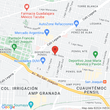 Atelier Leonardo Olmos map