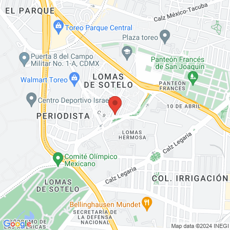 FITNESS GYM LOMAS map