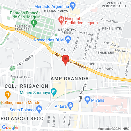 Autoridad Fitness map