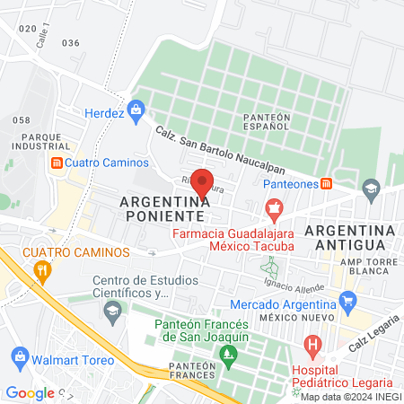 Barbería Black-Beard map