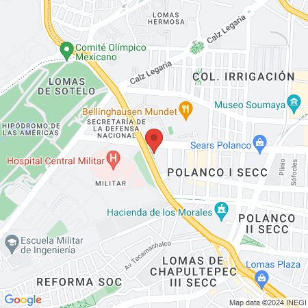 Bikla Puerta Polanco map