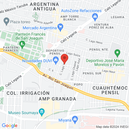 Consultorio dental Amaara map