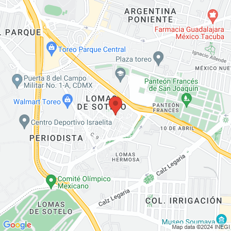 Dr. Salvador García map