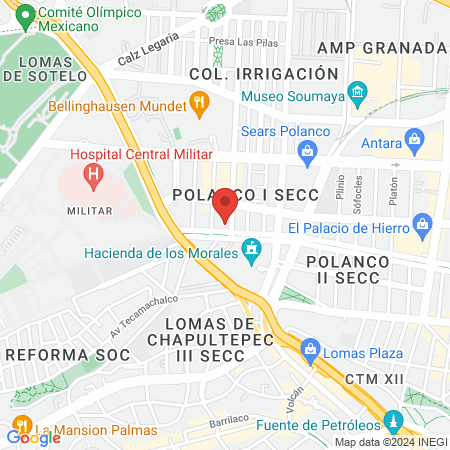 Centro De Fisioterapia Y Osteopatia De Alta Tecnologia map