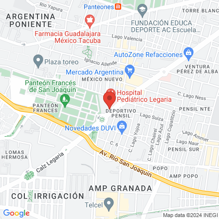 Clínica Veterinaria Legaria map