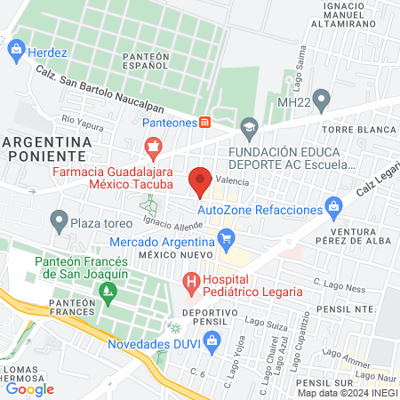 Clínica Veterinaria Wolfy map