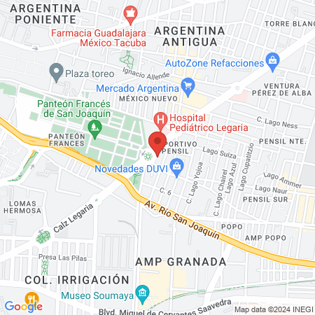 Clinica Dental Face DF map