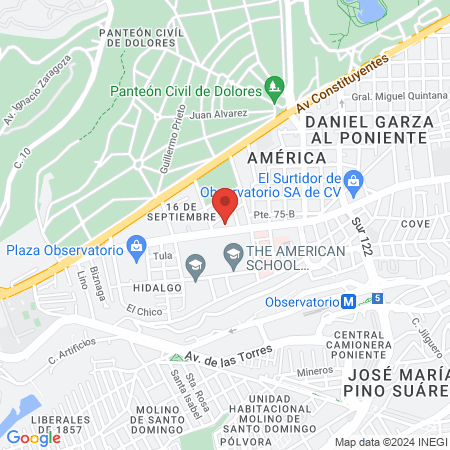 Dr. Manuel Dufoo Olvera map