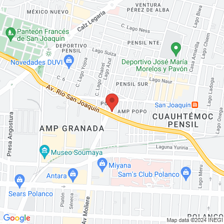 The Cooper Barber Shop Spa map