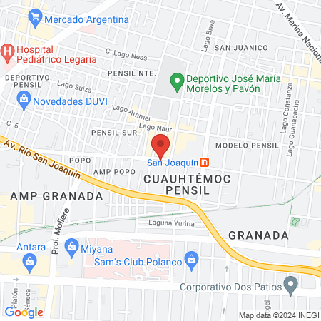 Gimnasios Urbanos 152 map