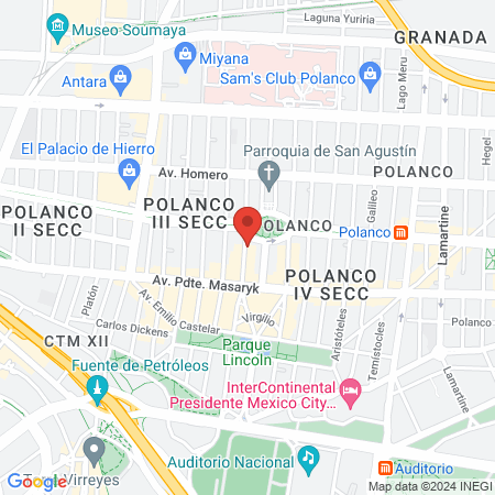 Beatness Polanco map