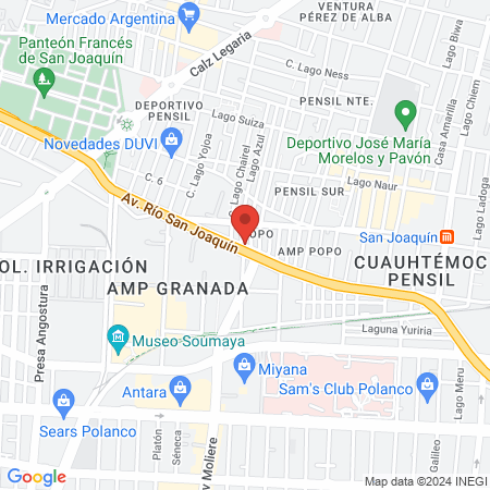 Spa & boutique Bulldog's Fraingle's map