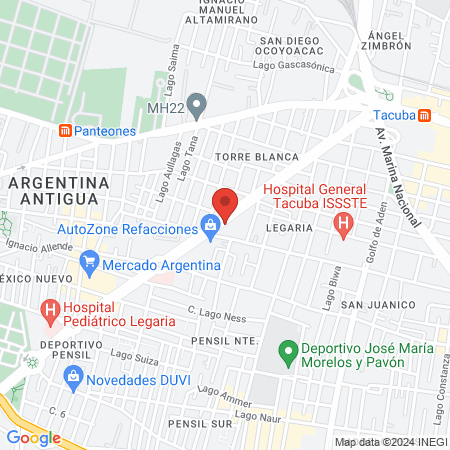 Centro Veterinario Legaria map