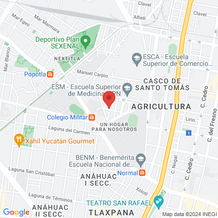 Estetica Unisex Johary map