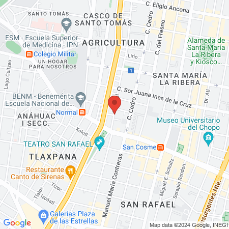 DN barbería map