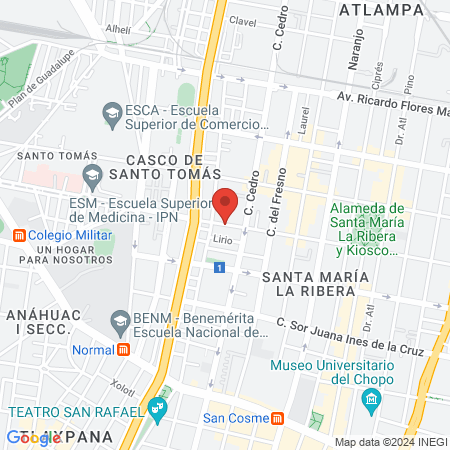 Consultorio dental map