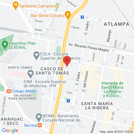 Podología "A&C" map