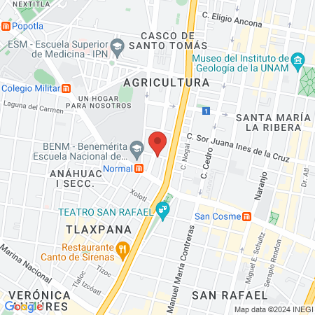 Colita Peluda Veterinaria map