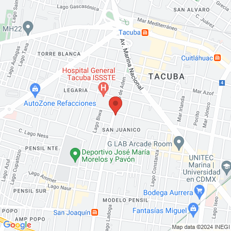 Estética Ivonne map