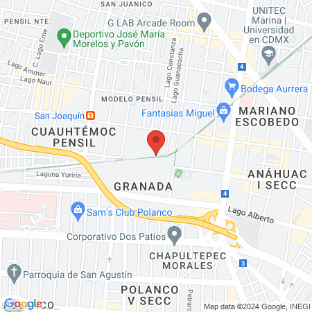 Gimnasios Urbanos 206 map