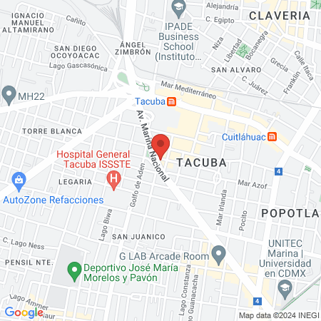 Barbería La Once map