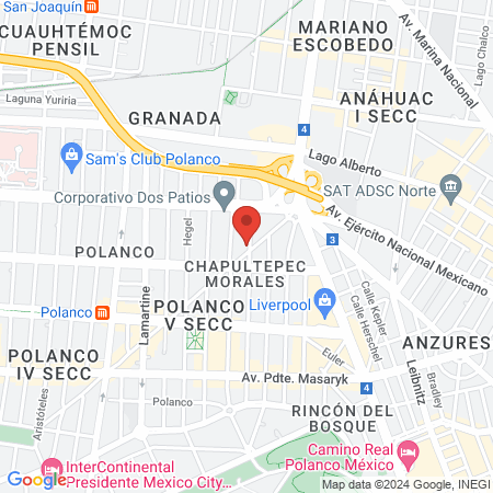 Secret Room Yoga Polanco map