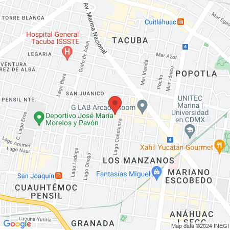 CONSULTORIO DENTAL Dra Aceves map