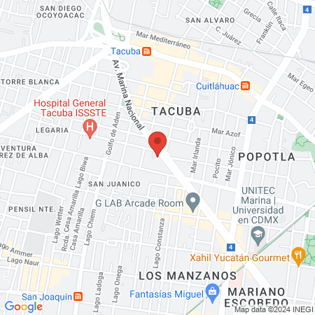 Ginecólogo Obstetra Miguel Hidalgo map