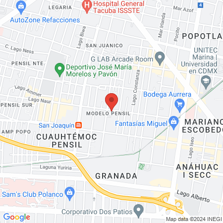 Estetica, Veterinaria map