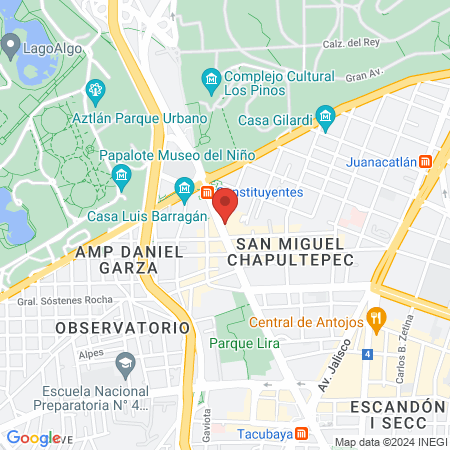 Coroy Belleza Estética map