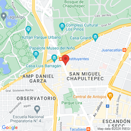 Estética Migdalia map