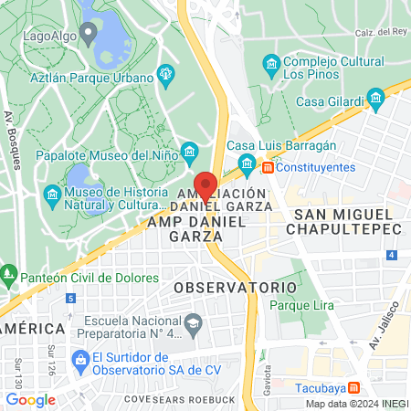 Jaime Mejia Magdaleno Dr map