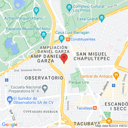 Clínica Médico dental map