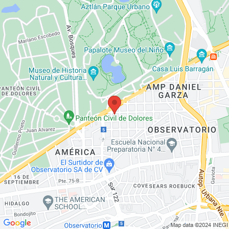 Clinica Integral J & M map